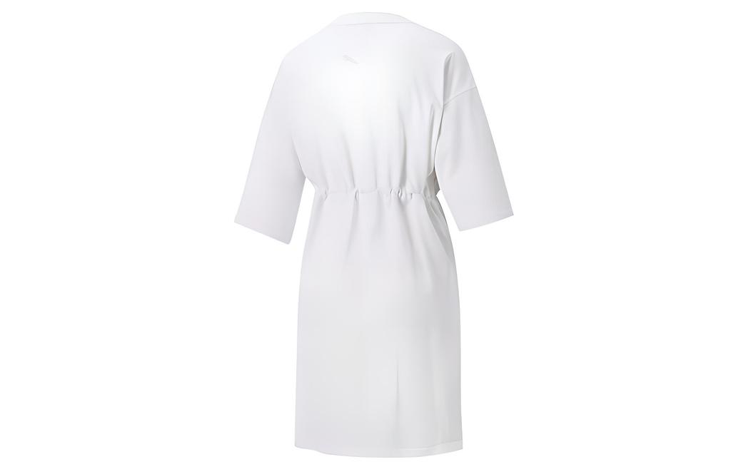 PUMA Short Sleeved Dress Women's White 599175-02