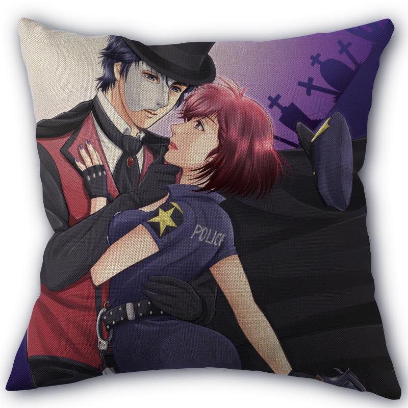Custom Pillowcase City Hunter High Quality Home Textile Cotton Pillow Cover Wedding Decorative Pillow Cover Square 45X45cm 01-11