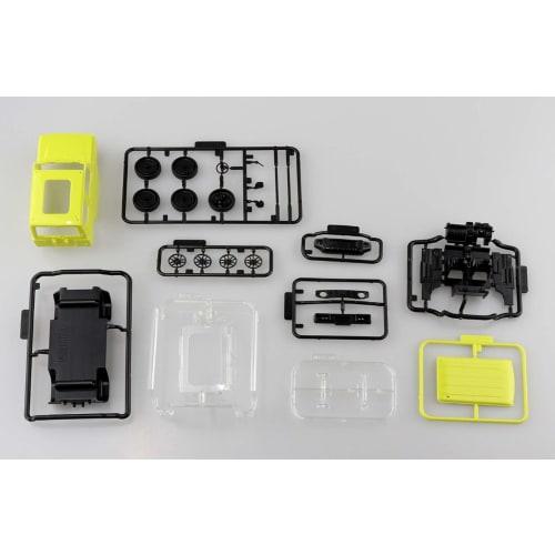 Aoshima Bunka Kyozai (AOSHIMA) 1/32 The Snap Kit Series Suzuki Jimny Kinetic Yellow Pre-Colored Plastic Model Kit 08-A
