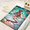 1pc Candy House Design Area Rug - Soft, Anti-Slip, and Durable Gaming Room Decor for Bedroom