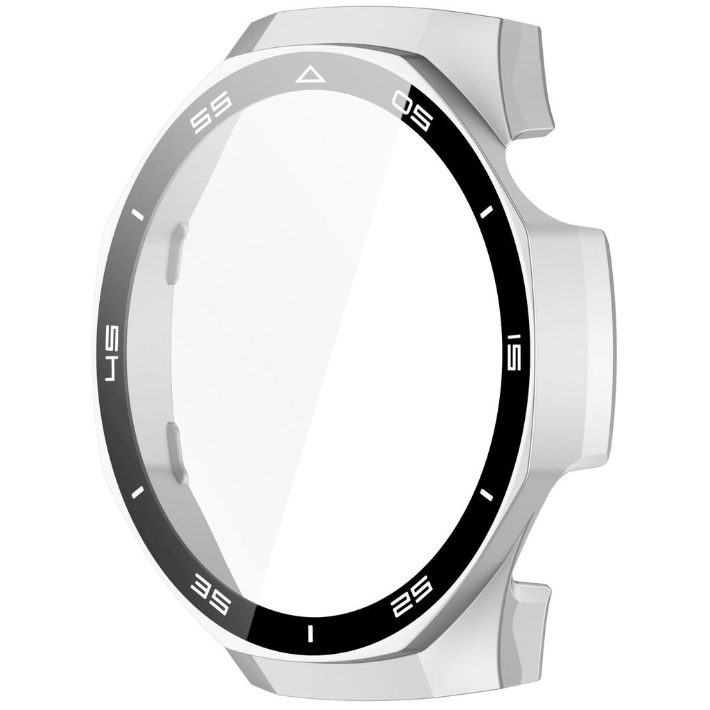 Full Protective Case For Huawei Watch GT 5 pro 46mm Screen Protector Case GT5 pro 46MM Cover pc 2in1 Shell+tempered glass Film