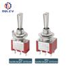 SH T80-T Series Flat Handle 6.35mm Panel Mount Mini Toggle Switch For RC Model Remote Controlller