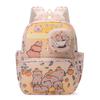 Child Capybara Cartoon Backpack Large Capacity Breathable Anti Splashing Water