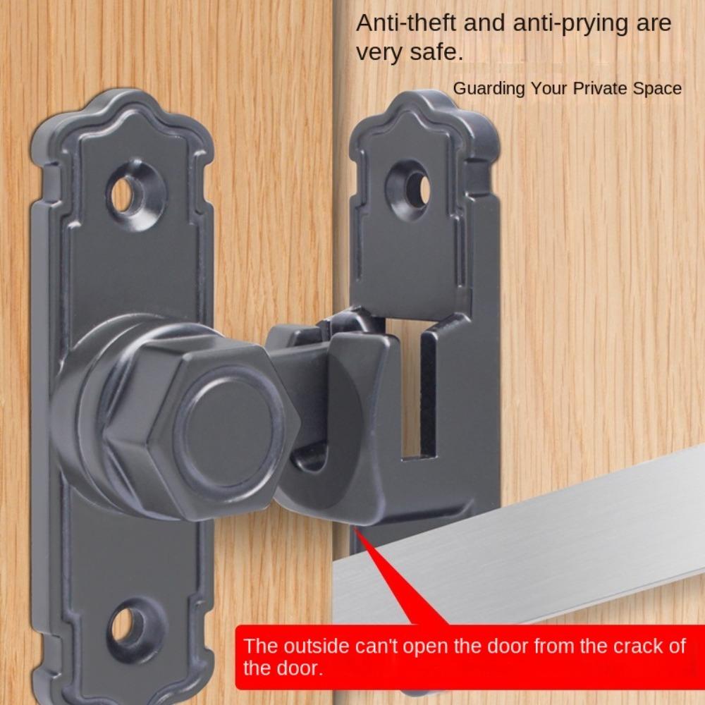 Anti-theft Sliding Door Catch Safety Door Buckle Protable Door Bolts  Cabinet