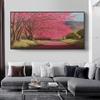 DIY Full Diamond Painting Flower Tree Landscape Diamond Embroidery Kit Oil Painting Cross Stitch Living Room Wall Art Home Decor
