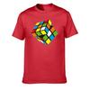 2024 Fun Unisexs High Quality Rubiks Cube T Shirt Casual T Shirt Unisex 100 Cotton Short Sleeve Vintage Big Size Quality Tops Tees