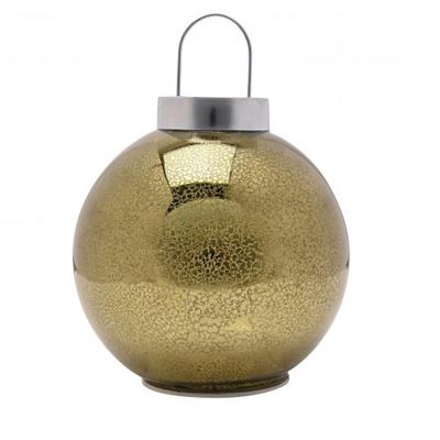 Dekoracja Szklana Bombka LED 15cm