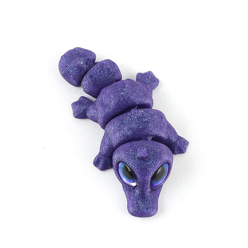 3D Printed Multi-color Real Eyes Movable Eyeballs Gradient Hand-made Model Animal