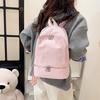 Nylon Casual Backpack With Breathable Design For Students And Commuters