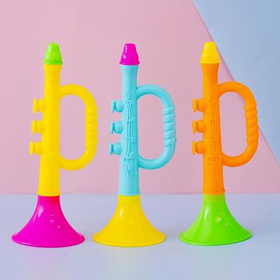 2 st Musikinstrumentleksaker Simulerad Gåva Öva Lungkapacitet Rolig Förskoleinlärning Liten Trumpet Födelsedagsfestartiklar