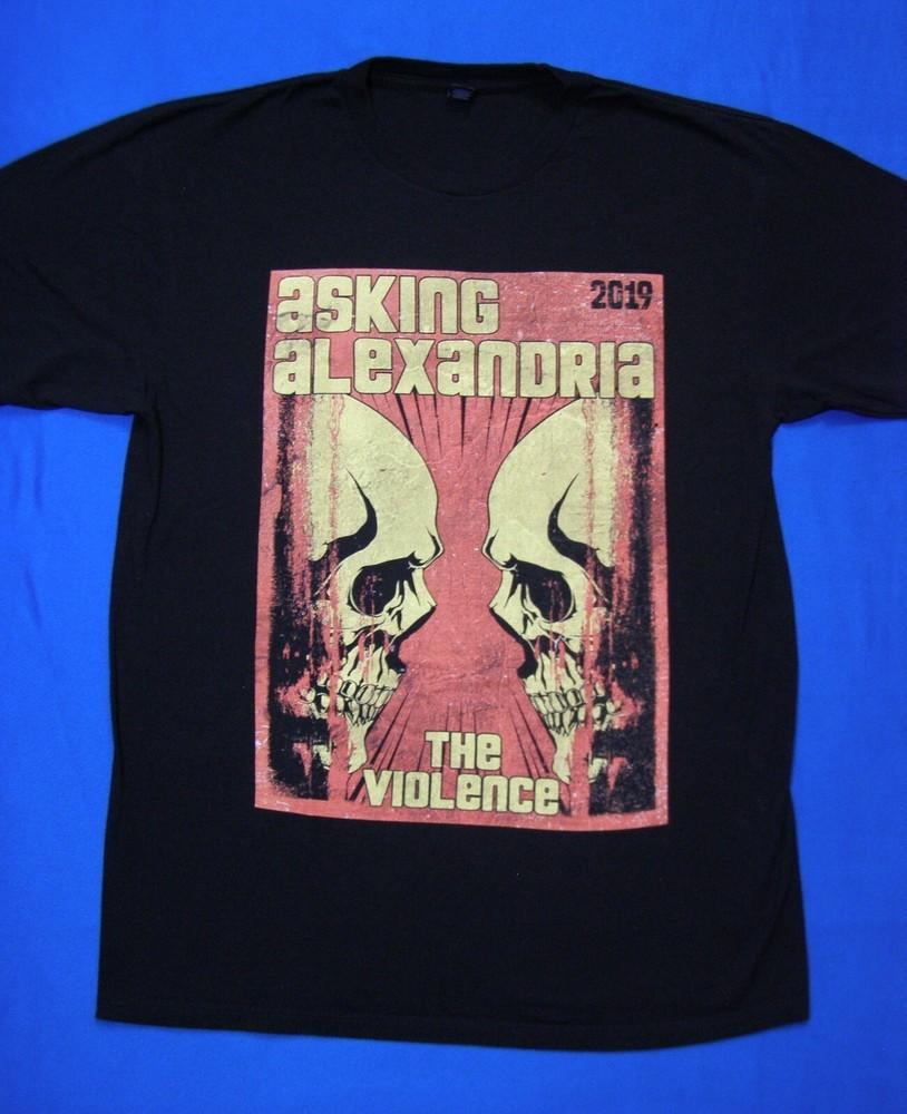 Asking Alexandria Band The Violence Shirt Unisex Concert S5XL TR520 Unisex T-Shirt L
