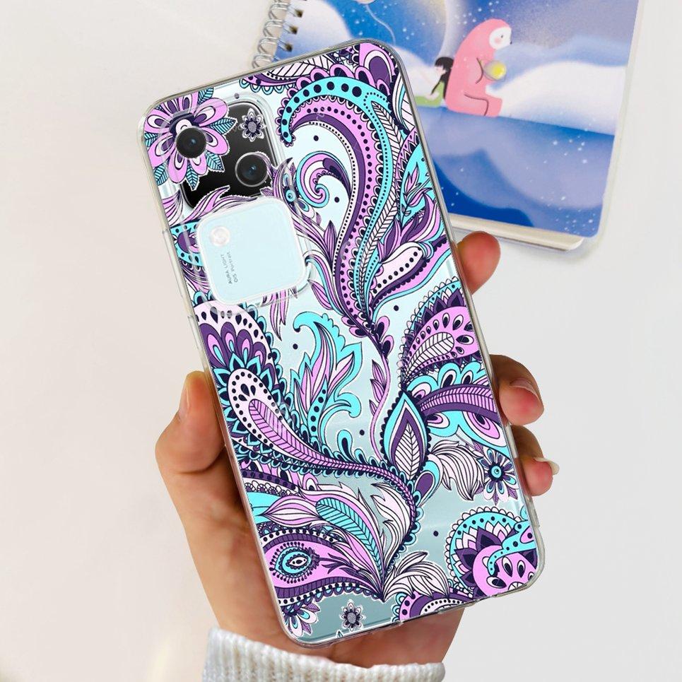 For Cover Vivo S18 5G Phone Case Initials Letter Soft Silicone Back Shell For Vivo S18 Pro Coques Bumper Transparent VivoS18 Pro