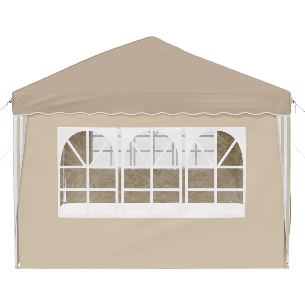 Pop Up Party Tent 575 X 288 X 245 Cm Cream