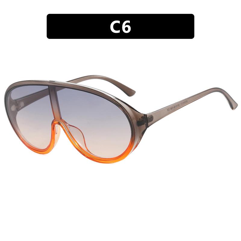 

2024 Women s Toad-Shaped One-Piece Sunglasses: Beach & Cycling Windproof Eyewear As Pictured