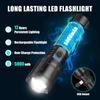 High Power Flashlight Flame Ignition Rechargeable Torch Outdoor Zoom Aluminum Alloy Lantern Light Camping Hiking Emergency Lamp