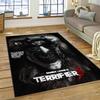 2025 New Style Terrifier 3 Horror Clown Movie Carpet Rug for Bedroom Living Room Home Sofa Decoration,kids Play Decor Floor Mat