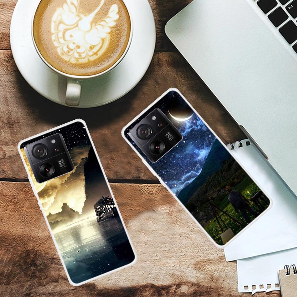 For Xiaomi Redmi K60 Ultra/13T/13T Pro Case Pattern Printing Soft TPU Phone Protective Cover