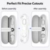 AirPods Max TPU Over-Ear Headphone Protective Case (Three-Piece Set)