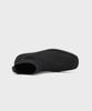 Firenze Atelier [Vibram] Minimal Semi-Square Line Chelsea Boots 7430 [Natural Black]