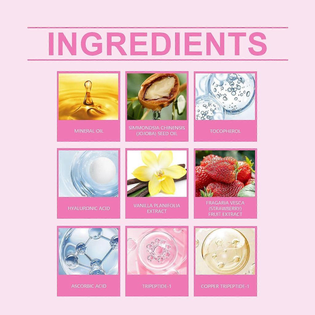 Limited time!!Amz Strawberry-Flavored Hair And Aftershave Care Essential Oil Soothes The Skin, Moisturizes, Nourishes And Smoothens It. Daily Care Oil
