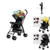 Portable Stroller Baby Sit Or Lie Down Folding Pushchair Adjustable Backrest