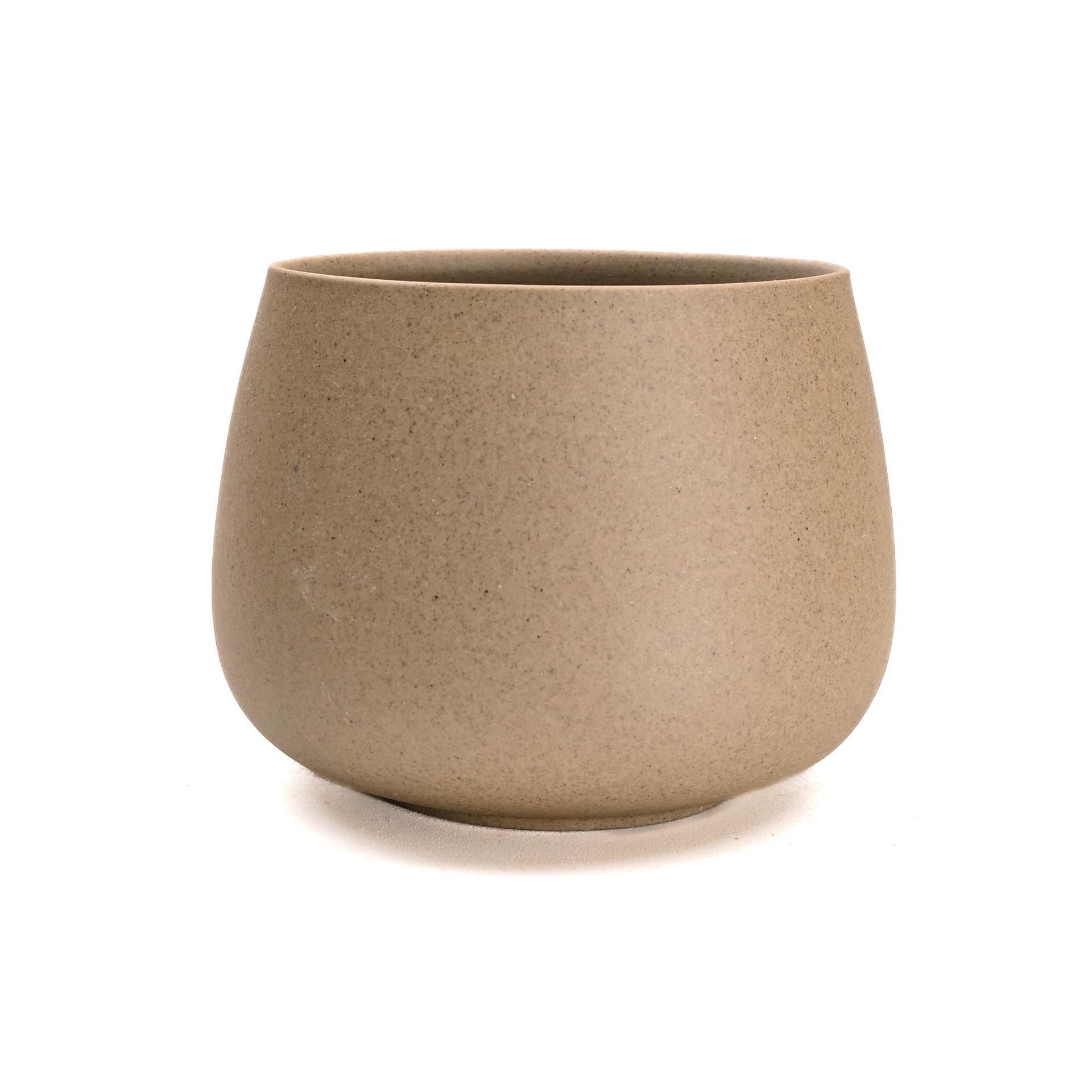 

240ml Retro Ceramic Coffee & Matcha Cup - Handheld Coarse Pottery Style 240ml