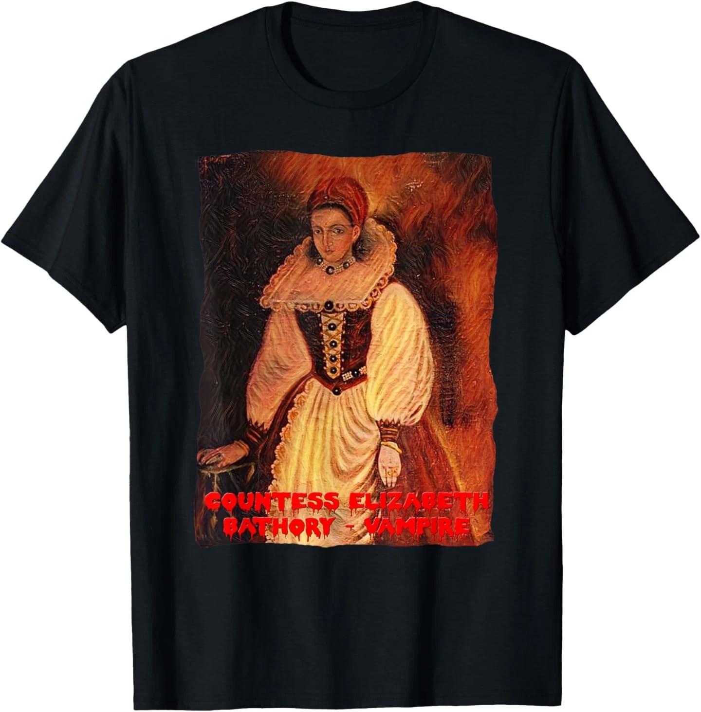 Blood Countess Elizabeth Bathory Vampire T- Shirt 3XL