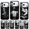 Hiphop Rap Singer 2Pac Tupac Shakur Phone Case for iPhone 17 16 15 14 13 Pro Max Back Cover for 12 11 Pro Coque