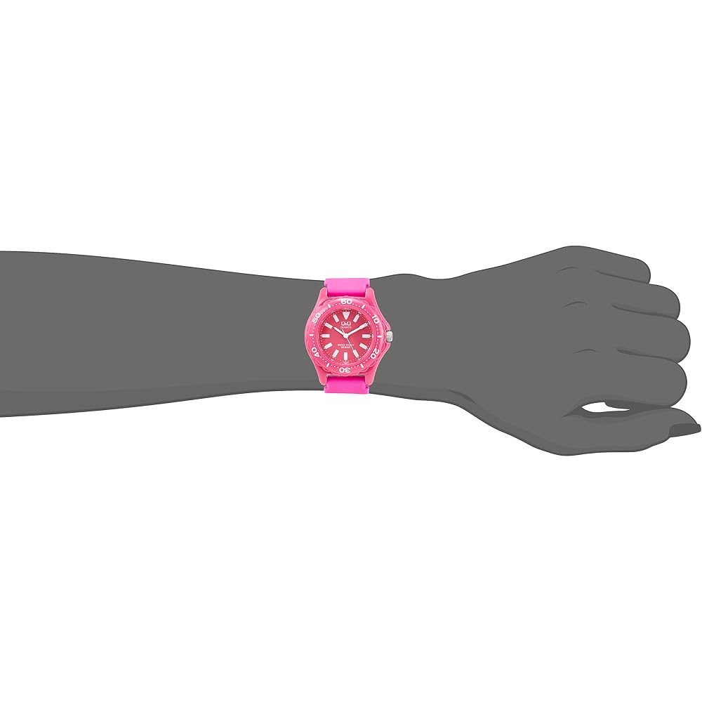 Citizen Q&Q Analog Waterproof Watch with Urethane Strap 30m Pink for Women