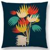 Colorful Cartoon Patterns Throw Pillow Cover With Short Plush Print For Living Room Sofa Decoration Cushion Cover Pillow Covers