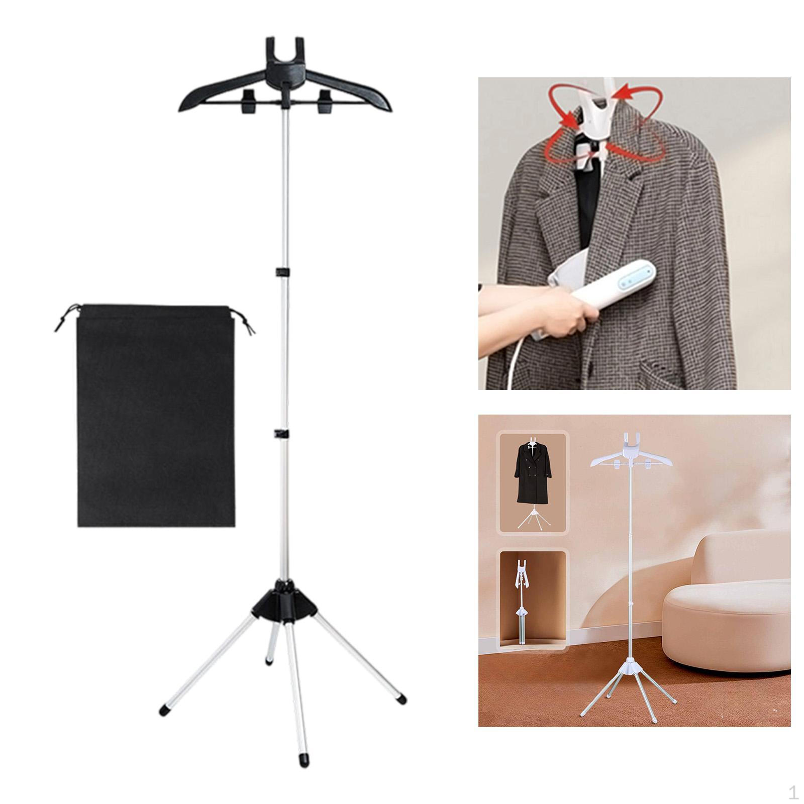 

Вешалка для одежды для отпаривателей, Портативная, Складная, Подставка для утюга чёрный