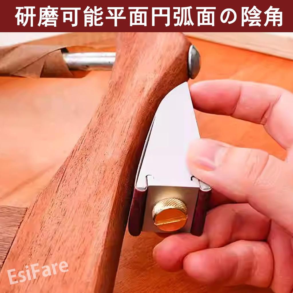 EsiFare Adjustable Sandpaper Aluminum Alloy Design for Polishing Metal Surfaces and Fine Finishing of Suitable for Professional Metalworkers and