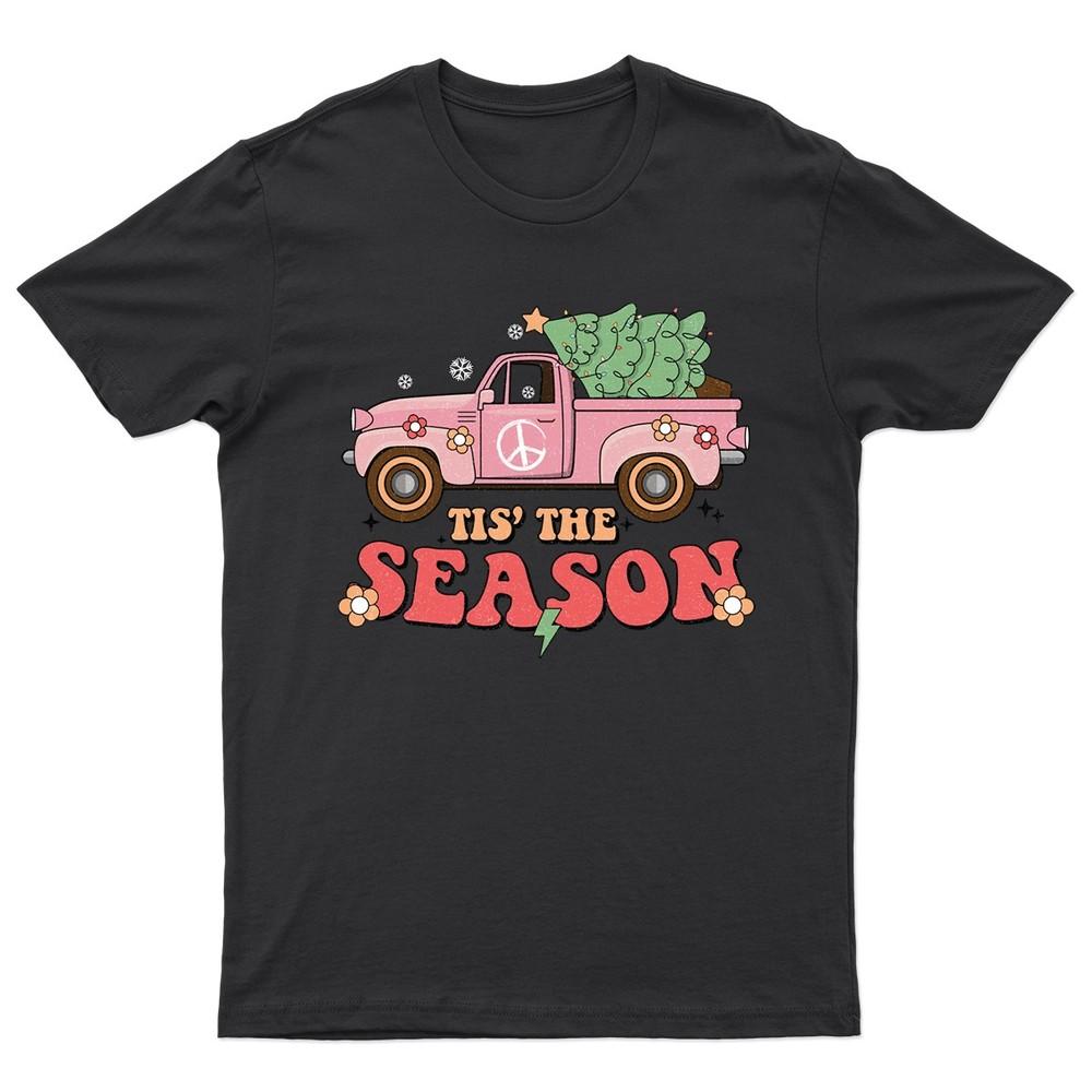 Tis The Season Christmas TShirt Unisex Gift Retro Funny Unisexs Vintage Unisexs F