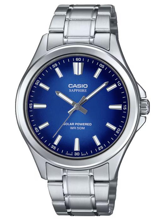 Herrenuhr Casio Mts-Rs100D-2A Saphir Solar + Box