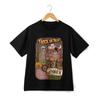 Halloween''Trick or Treat''Cartoon Print T-shirt,Unisex Tee Casual Short-sleeve