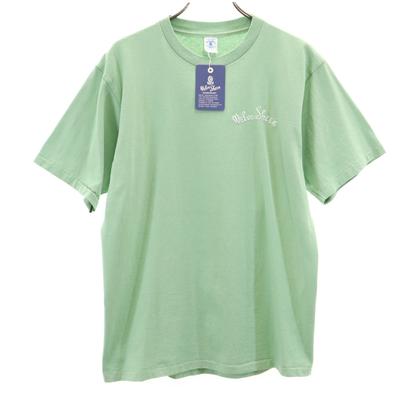Unused Velva Sheen Made In USA Short Sleeve T-shirt S Nephrite Plain Men's Used
