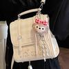 Schoolbag fashionable foreign style simple personality 1011 spring new bag fashion leisure trend backpacker niche backpack