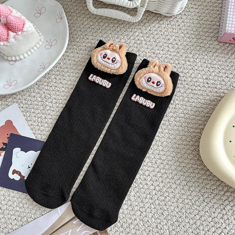 Socks For Children'S Girls Anime Kawaii Kawaii Style Mid-Tube Trendy Student Socks