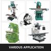 Rotary Table 8" Vertical & Horizontal Rotary Table, 8Inch Horizontal Vertical HV8 Precision 3MT Milling Drilling Machine Vernier Reading Milling