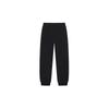 Li Ning Sports Lifestyle Series Solid Color Fleece Warm Casual Sports Pants Women Pants Black AKLSG62-2