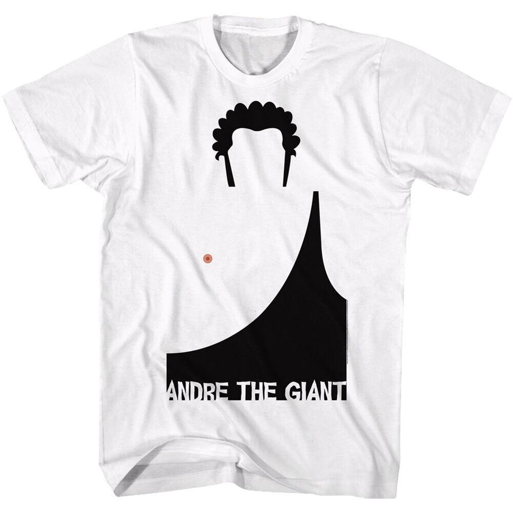 

Біла футболка унісекс Andre The Giant Big Time XXXXL