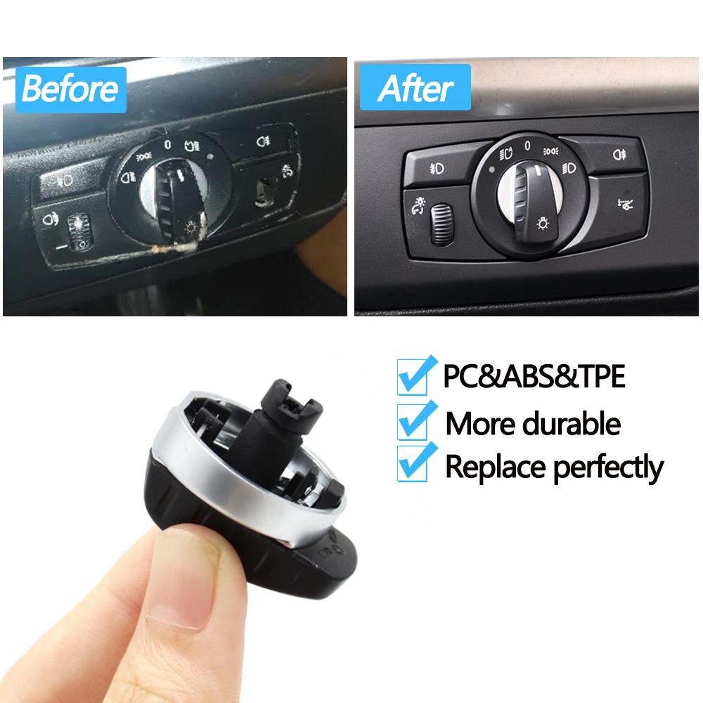 E70 E71 E72 E89 Car Headlamp Head Light Rotary Switch Knob Button For BMW X5 X6 Z4 2007-2013