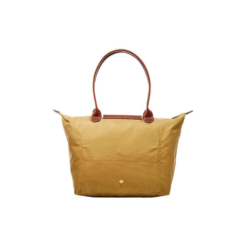 Longchamp Le Pliage 31 Snap Zipper Closure Recycled Canvas With Leather Trim Tote Bag Shopping Bag Dumpling Bag Handheld Shoulder Bag Large 1899089526