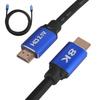 8 K Computer TV Super Clear Video Cable Aluminum Alloy HDMI 2.1V Cable Cord Video Line3 m  9.84 ft