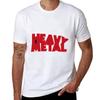 Red Metal Magazine Logo TShirt Big Size Short Sleeve Casual Top