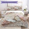 Custom Name Elegant Butterfly Lace Bedding,Quilt Set Quilt Cover Pillowcase Home Birthday Gift(1 * Duvet Cover + 2 * Pillowcase, Without Core)_lx