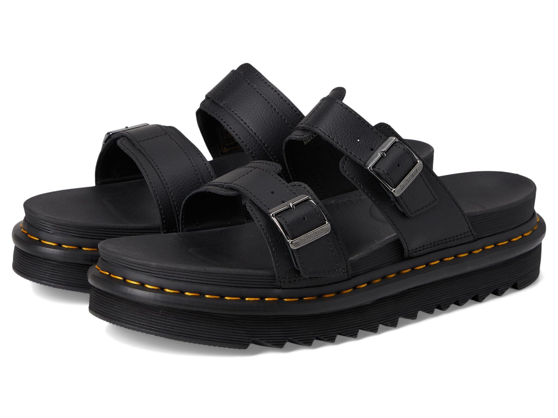 

Dr. Martens Miles Brand Sandals, Black Athena, 6 Women/5 Men