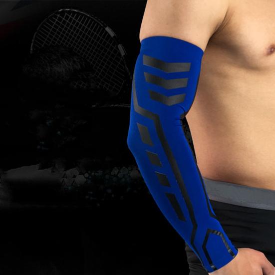 Outdoor Sport Basketball Running Soft Elastic Protective Arm Guard Sleeve Wrap