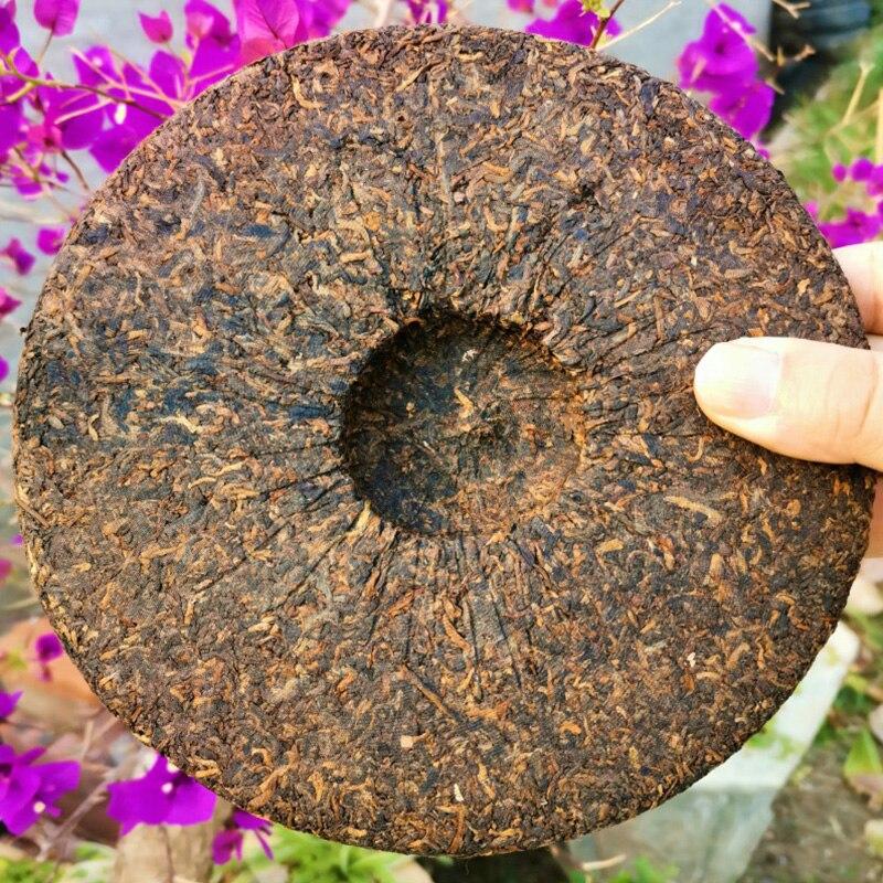 2010 Bulang Mountain Palace Shu Puerh Tea Menghai Qizi Mellow Scent Ripe Puerh Tea 320g