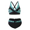 2022 Evropský a americký svěží styl Dámské sexy bikiny Dvoudílné plavky